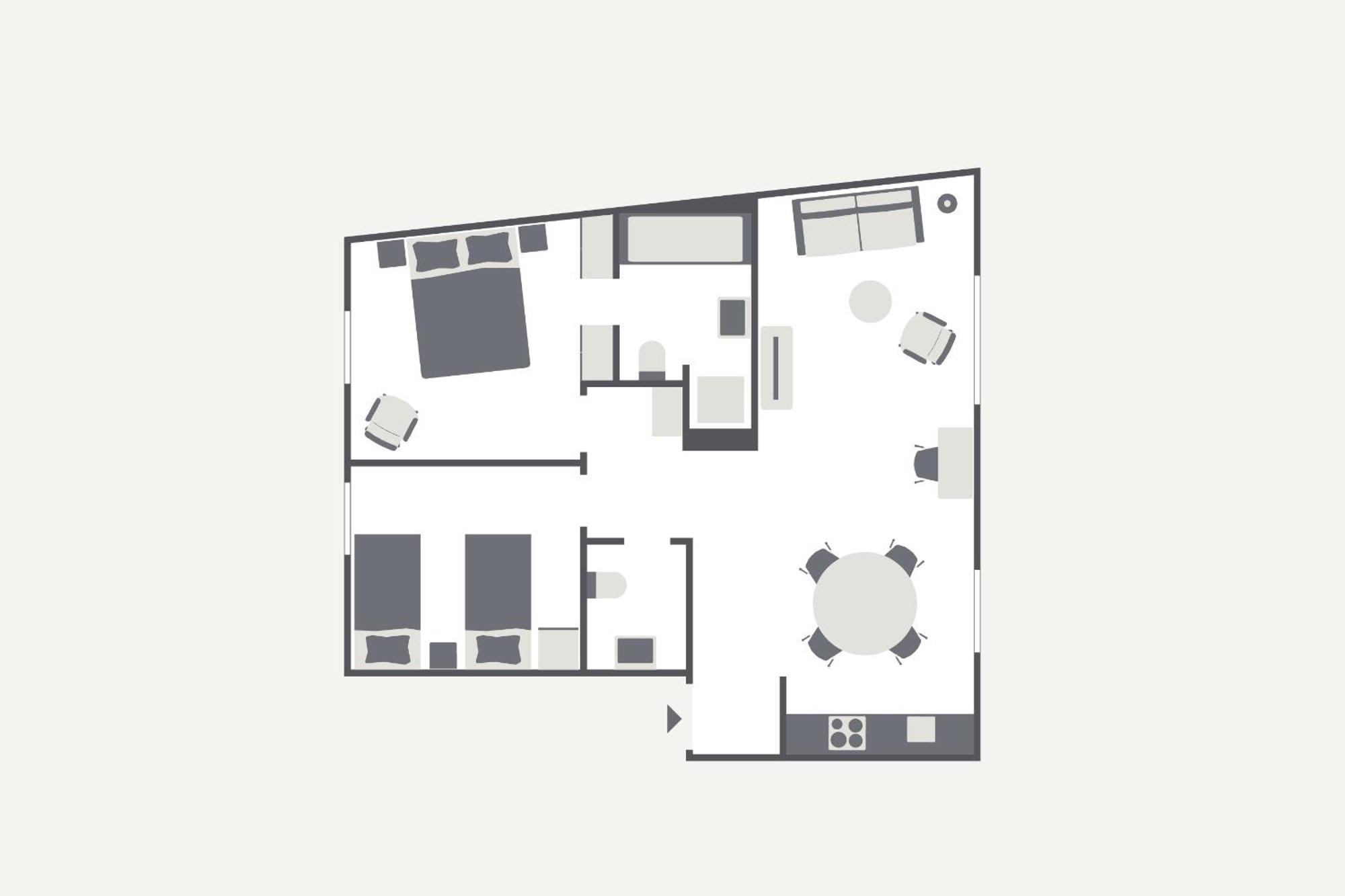 Ema House Serviced Apartments Superior Unterstrass Zurich Room photo